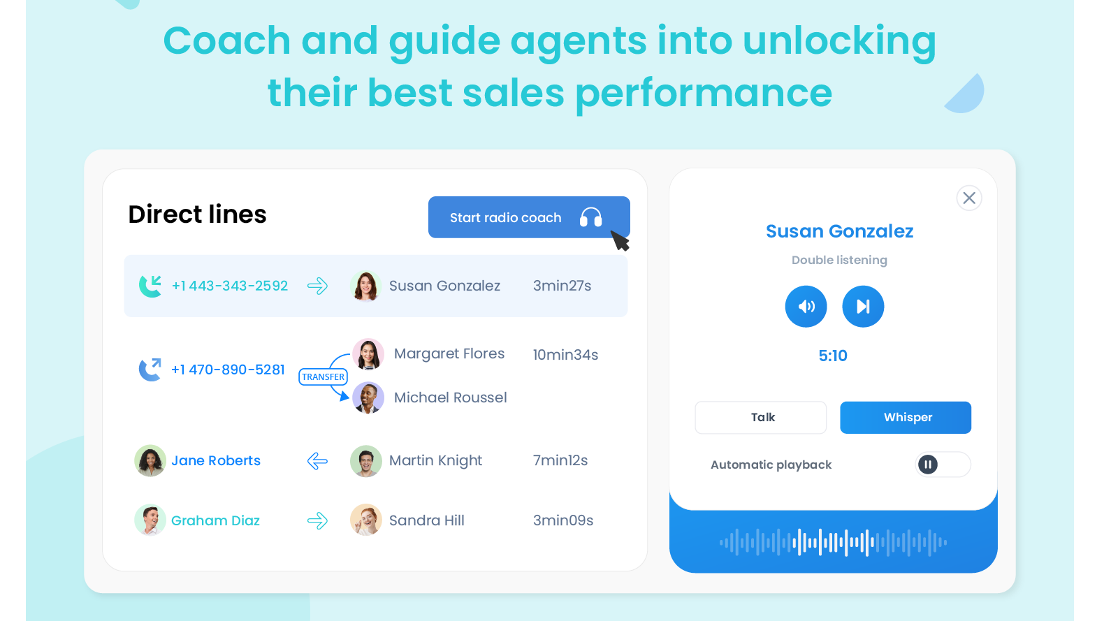 Coach agents to unlock top performance with supervision tools