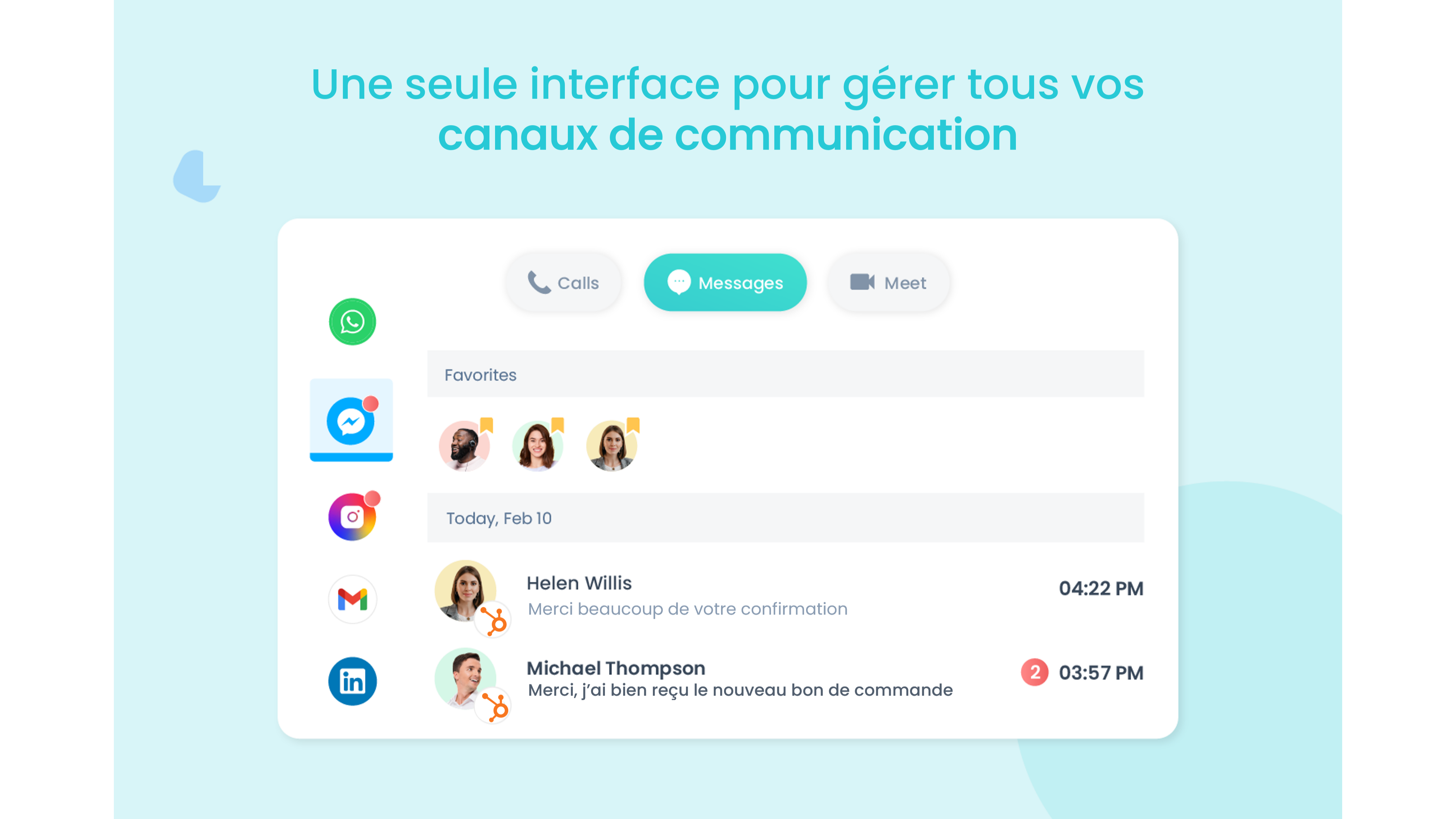 Gérez vos réponses aux messages sociaux et e-mails grâce à la communication omnicanale